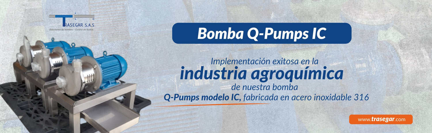 Implementación exitosa en la industria agroquímica de nuestro bomba