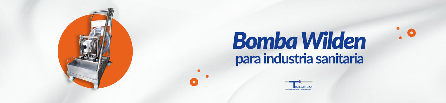 Bomba Wilden para industria sanitaria